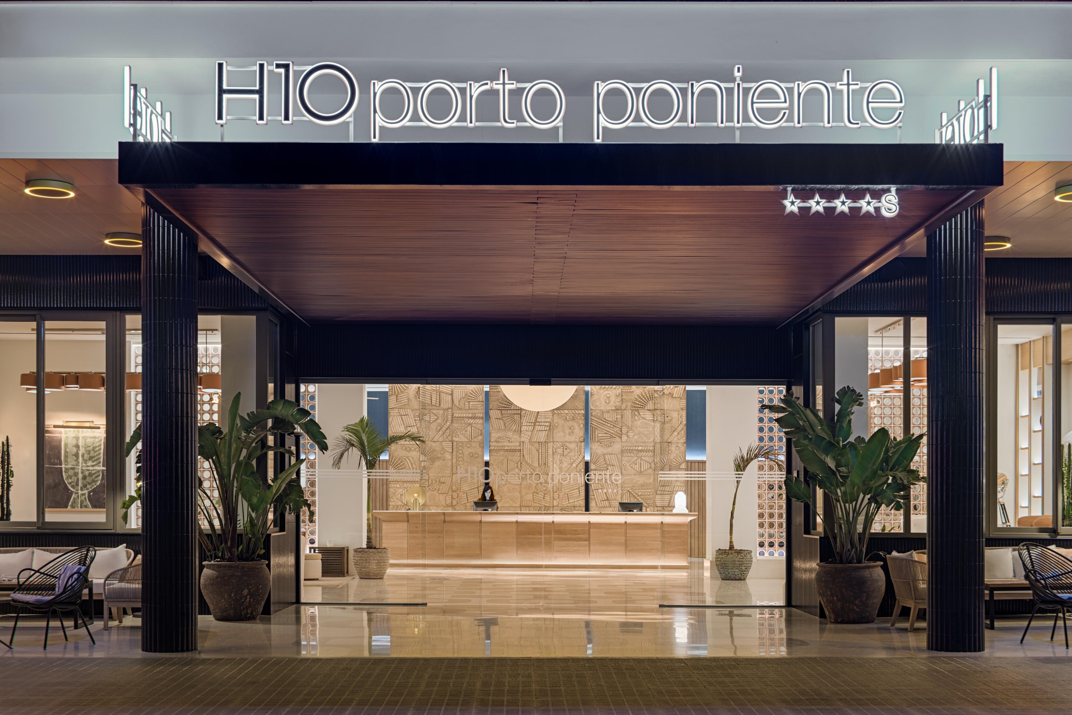 H10 Porto Poniente 4* Sup 호텔 베니돔 외부 사진